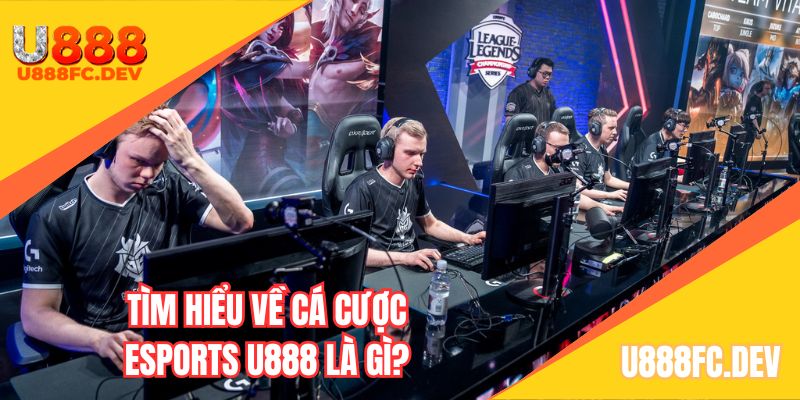 Tìm hiểu cá cược Esports U888 là gì?