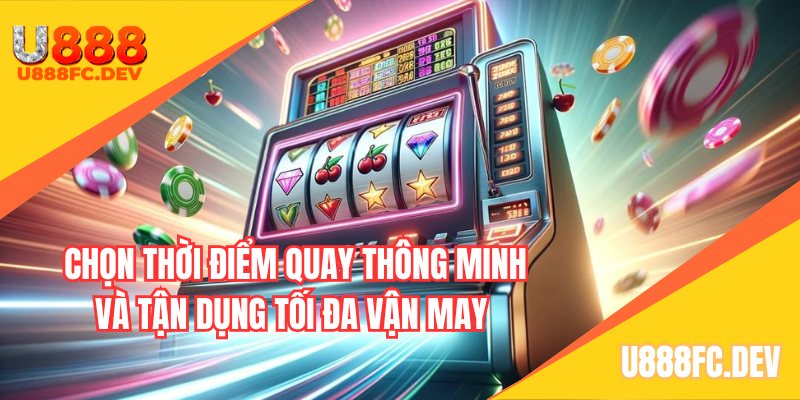 Chọn thời điểm quay thông minh và tận dụng tối đa vận may