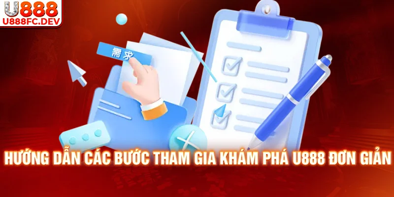 Hướng dẫn trở thành hội viên U888 đơn giản