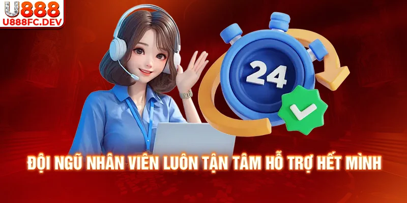Nhân viên tận tâm với mọi yêu cầu